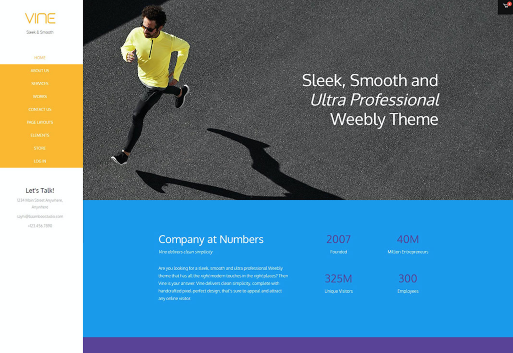 Custom Weebly themes for your website