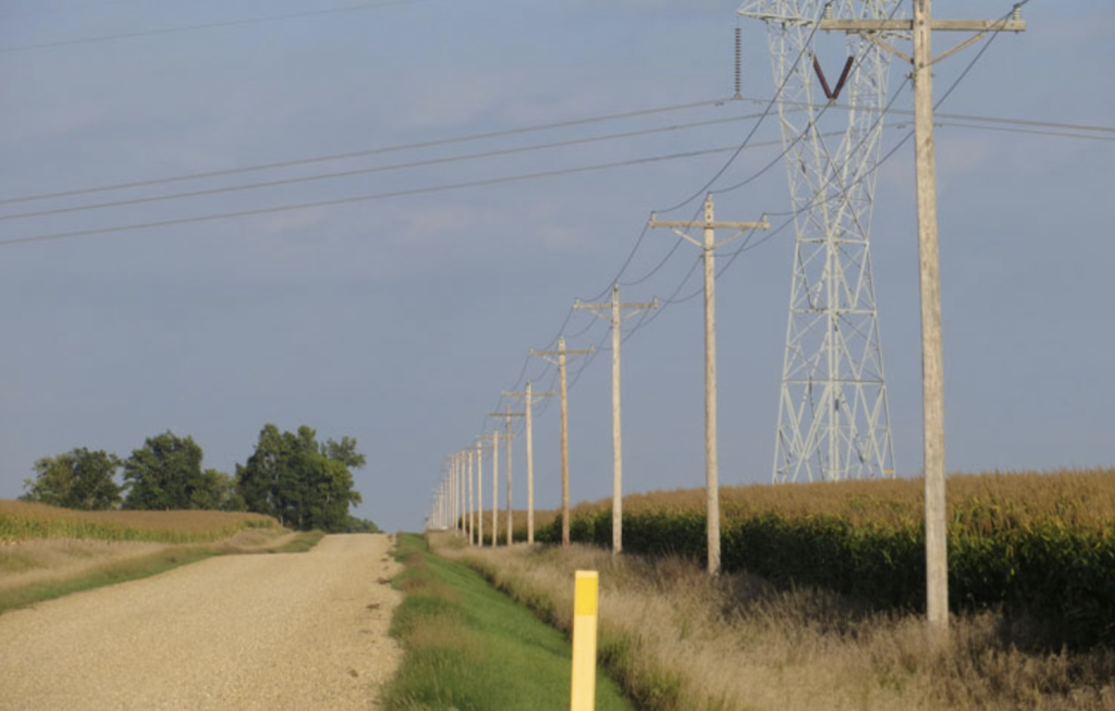 Power Line Easement in North Carolina